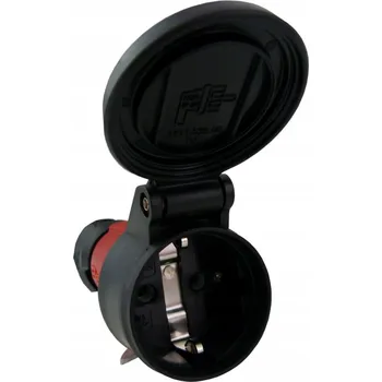 Elektrická zásuvka Elektrická Zásuvka Bals černé