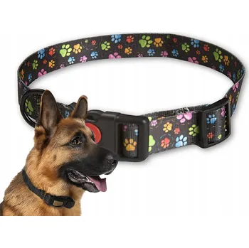 Obojek pro psa ZANDOR PEVNÝ OBOJEK SILNÝ HRUBĚ TKANÁ PRO PSA NASTAVITELNÝ 25 mm 42-62 cm XL