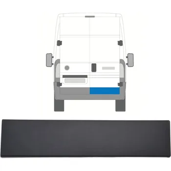 Lišta karosérie Boční lišta zadních dveří pro Peugeot Boxer 2006-2014 / Pravá