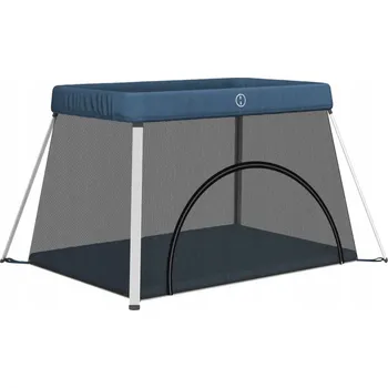 Dětská postýlka Cestovní postýlka VidaXL 82 x 110 cm modrá