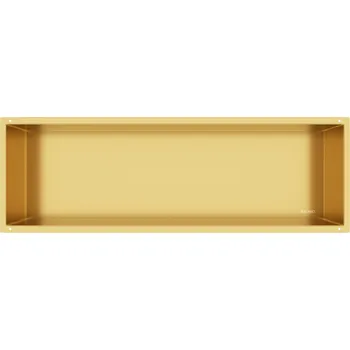 police NIKA DO KOUPELNY ZLATÁ POLICE NA ZEĎ 90CM NEREZOVÁ OCEL ZAPUŠTĚNÁ