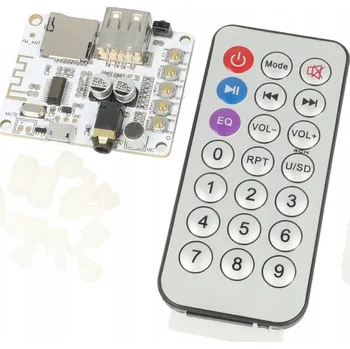 Zesilovač MSALAMON BLE Adudio 5.0 z pilotem