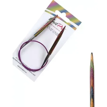 Jehlice KnitPro Symfonie kruhové fixní jehlice 5,5mm 40cm (KnitPro Symfonie kruhové dřěvěné jehlice 5,5mm 40cm)