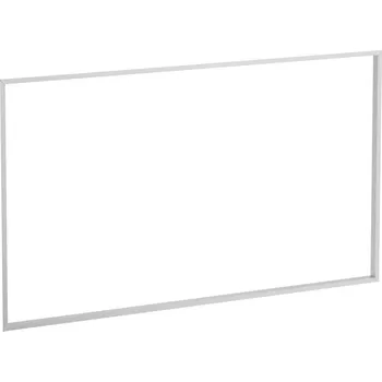 Koupelnový nábytek LAUFEN FRAME 25 Instalační rám pro montáž do stěny, zrcadlová skříňka 1300 mm 1330x30, Bílá - H4087809000001