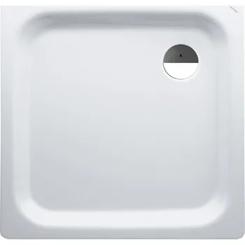 LAUFEN PLATINA Sprchová vanička, ocel 800x800, Bílá - H2150110000401
