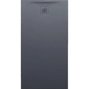 Sprchová vanička LAUFEN PRO Sprchová vanička, obdélníková, s odtokem na kratší straně, materiál Marbond 1500x800, Antracit - H2139510780001