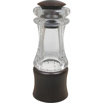 Kuchyňský mlýnek DŘEVOTVAR Mlýnek KLASIK tmavý, výška 15,5 cm, ø 6 cm