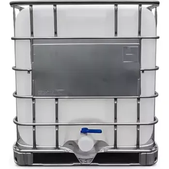 IBC kontejner IBC KONTEJNER REKO 1000L 150/80 KOVOVÁ PALETA VYMĚNITELNÝ KLAPKOVÝ KOHOUT DN 80 MM