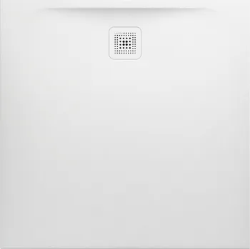 Sprchová vanička LAUFEN PRO Sprchová vanička, čtvercová, s odtokem na straně, materiál Marbond 1000x1000, Bílá - H2119520000001