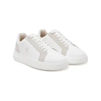 Oblečení a móda Sneakersy Calvin Klein Jeans Chunky Cupsole Mg Canvas YM0YM01219 Bílá 44