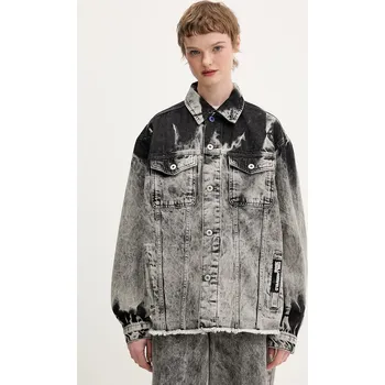 Dámská bunda Džínová bunda Karl Lagerfeld Jeans B1W14029 šedá 90J, vel. S