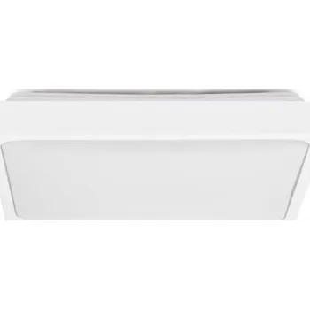 Čtverec LED Stropní Svítidlo V-TAC 18W IP44 23x23cm bílé