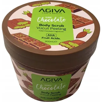 Tělový peeling Tělový peeling Čokoládový Dubai Chocolate AGIVA Care & Beauty
