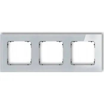 Rámeček trojitý Karlik šedý