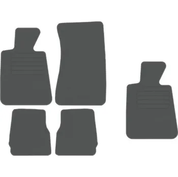 autokoberec Kobercové rohožky Edecor velurové 5 ks