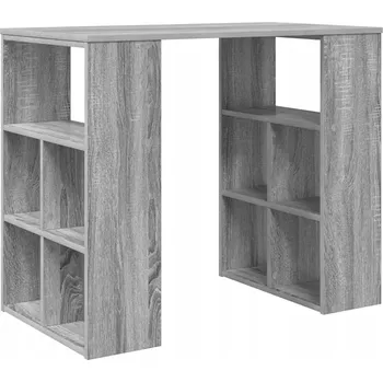 Psací stůl Obdélníkový psací stůl VidaXL 90 x 50 x 75 cm šedý