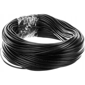 elektrický kabel Plochý elektrický kabel, ohebný (lanko), instalační OMYp Texsim 2 x 0,5