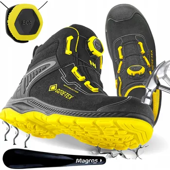 Pracovní obuv Pracovní obuv bez ocelové špičky Gore-Tex voděodolná BOZP VM LIVERPOOL O6 FO BOA