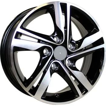 Alu kolo Alu kola Racing Line XFA07, 15x6 5x114.3 ET48, černá + leštění