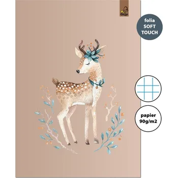 Sešit A4 s mřížkou Bee-bee, 32 listů