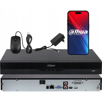 IP kamera 16kanálový IP rekordér pro monitoring NVR4216-EI 2x SATA HDD 32TB DAHUA