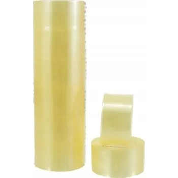 Lepicí páska Kancelářská lepicí páska Polsihurt 20 m x 24 mm, 6 kusů