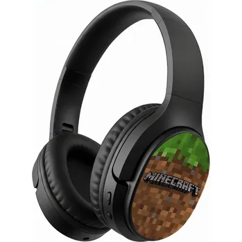 Sluchátka Bezdrátová sluchátka Minecraft Blok hlíny Bluetooth pro fanoušky