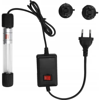 IP kamera UV LAMPA PRO STERILIZACI AKVÁRIA - ÚČINNÁ PROTI ŘASÁM, 5W 220V