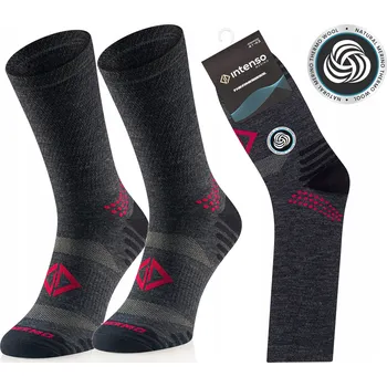 Pánské ponožky Ponožky Intenso 0730_A03 šedé, velikost 41-43