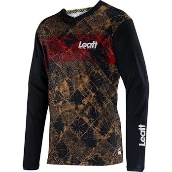 Motorová koloběžka LEATT BIKE JERSEY MTB GRAVITY 3.0 TIMBER BARVA HNĚDÁ/ČERNÁ VELIKOST XL
