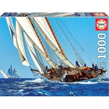 Puzzle Puzzle 1000 dílků Educa Plachetnice