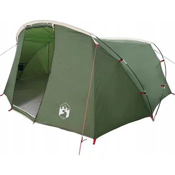 Stan Tunelový stan se střechou Zelená a bílá 318 x 275 x 140 cm