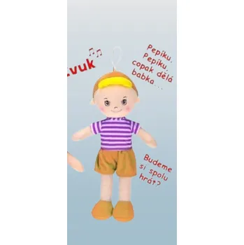 Panenka Panáček Pepík - česky mluvící, 32 cm