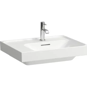 Umyvadlo LAUFEN MEDA Umyvadlo, odkládací plocha vlevo 600x460, Bílá LCC (LAUFEN Clean Coat) - H8171124001581