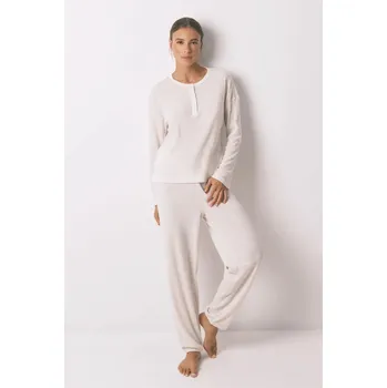 Dámské noční prádlo Pyžamo women'secret 4752531 béžová 01X, vel. L