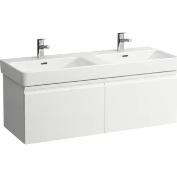 Koupelnový nábytek LAUFEN PRO S Skříňka pod umyvadlo, se 2 zásuvkami (vlevo a vpravo), pro umyvadlo H814966 1160x450, Bílá - H4835630964631
