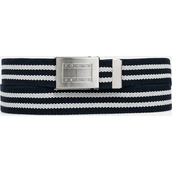 Opasek Pásek Tommy Jeans pánský, tmavomodrá barva, AM0AM13845 59A, vel. 90