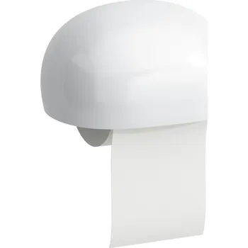 LAUFEN ILBAGNOALESSI Držák toaletního papíru 185x150, Bílá - H8709700008991