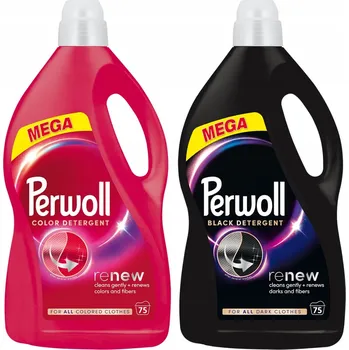 Prací prostředek Prací prostředek Perwoll Renew Black 2x3,75 l (150 praní)