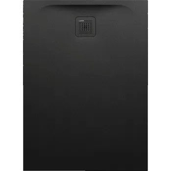 Sprchová vanička LAUFEN PRO Sprchová vanička, obdélníková, s odtokem na kratší straně, materiál Marbond 1100x800, Černá - H2129540800001