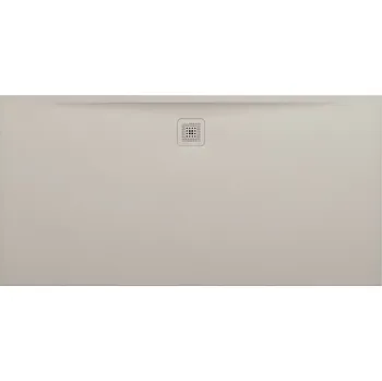 Sprchová vanička LAUFEN PRO Sprchová vanička, obdélníková, s odtokem na delší straně, materiál Marbond 1800x900, Béžová matná - H2119511860001