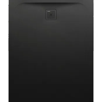 Sprchová vanička LAUFEN PRO Sprchová vanička, obdélníková, s odtokem na kratší straně, materiál Marbond 1200x1000, Černá - H2119530800001