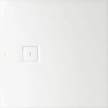 Sprchová vanička LAUFEN SOLUTIONS Sprchová vanička, čtvercová, vhodná pro instalaci v úrovni podlahy, materiál Marbond 1000x1000, Bílá - H2164410000001