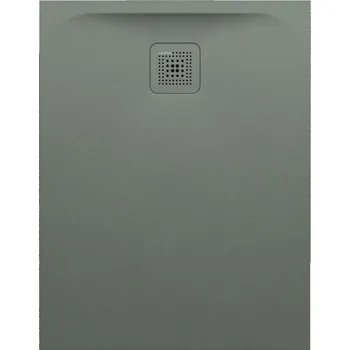 Sprchová vanička LAUFEN PRO Sprchová vanička, obdélníková, s odtokem na kratší straně, materiál Marbond 900x700, Betonově šedá - H2169560790001