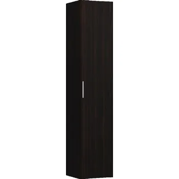 Koupelnový nábytek LAUFEN BASE Vysoká skříňka, závěsy dvířek vpravo (bočnice korpusu s radiusem) 350x335, Tmavěhnědý jilm - H4026721102631