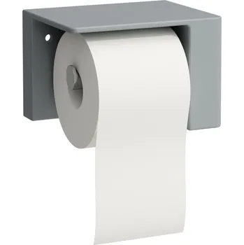 LAUFEN VAL Držák toaletního papíru, včetně instalační sady, levý 170x135, Grafit mat - H8722817580001
