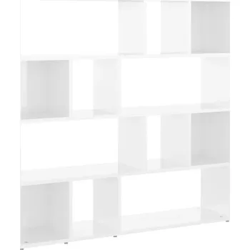 Knihovna Regál VidaXL 105 cm x 102 cm x 24 cm bílý