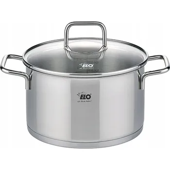 Hrnec Tradiční ocelový hrnec Elo s poklicí 24 cm 5,8 litru Citrin