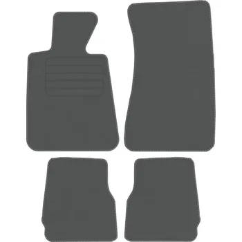 autokoberec Kobercové rohože Edecor velurové 4 ks