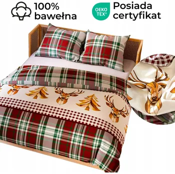 Povlečení Sada povlečení MERRY 220x200 cm bavlna satén